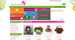 Desktop Screenshot of dienhoaxinhxinh.com