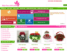 Tablet Screenshot of dienhoaxinhxinh.com